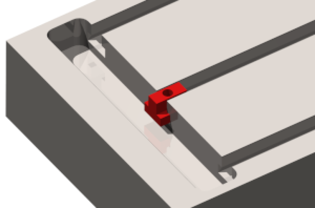 XY Table for Drill Press Tool Jug