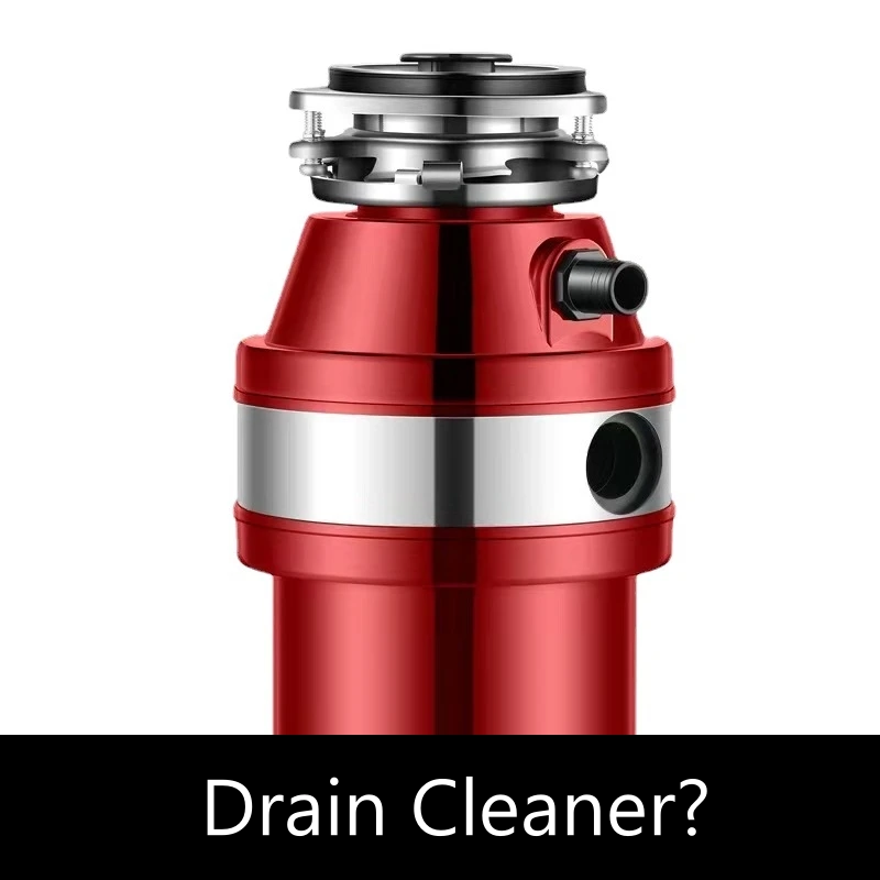 Can You Put Drano In A Garbage Disposal Tool Jug   Red Garbage Disposal With Drain Cleaner Text.webp